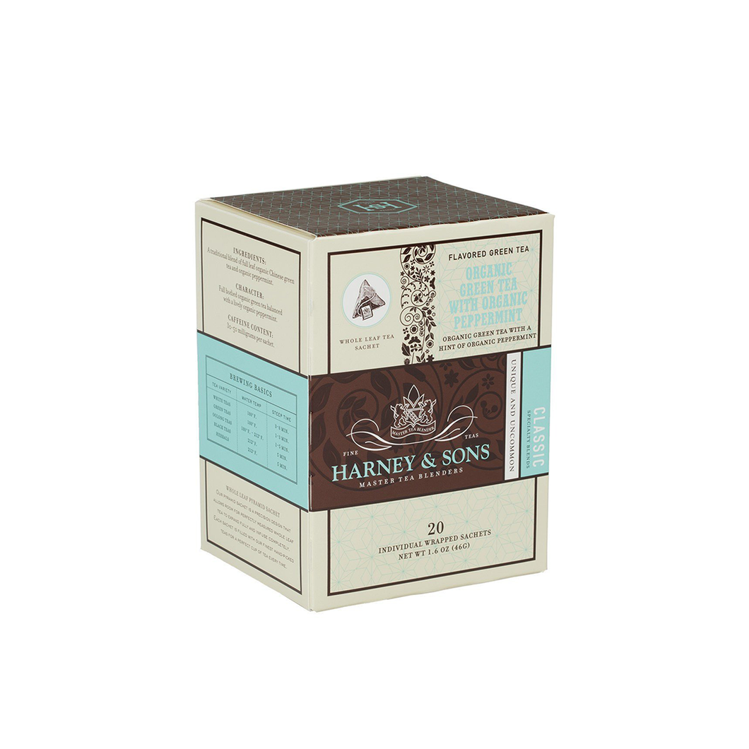 Harney & Sons - Organic Green Tea With Peppermint