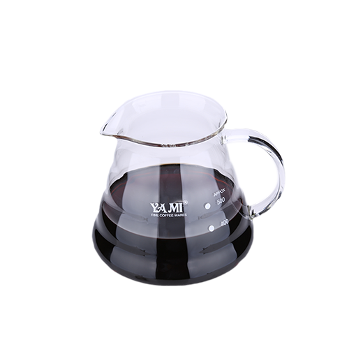 Heat Resistant Glass Round Pitcher